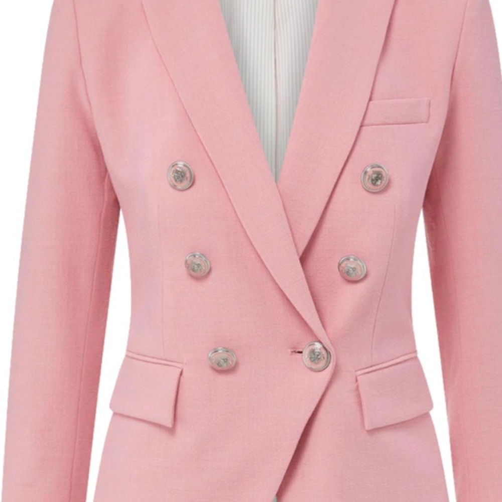 Veronica Beard Miller Dickey Jacket in Peony